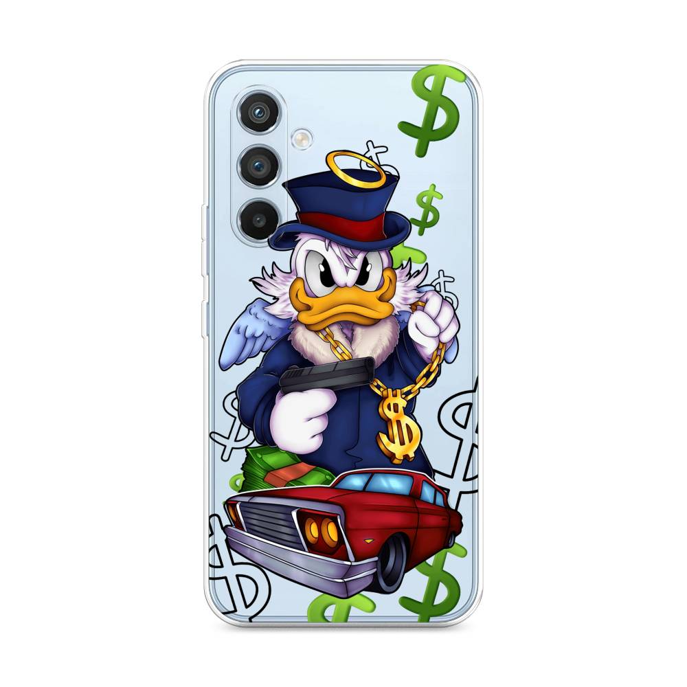 

Чехол на Samsung Galaxy A54 5G Scrooge McDuck with a Gold Chain, Красный;синий;белый, 2107750-6