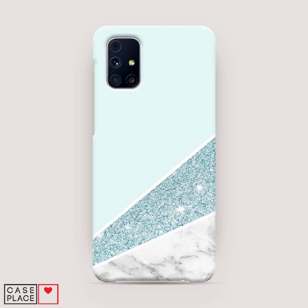 

Чехол Awog "Мрамор с голубыми блестками" для Samsung Galaxy M31s, 2101420-2