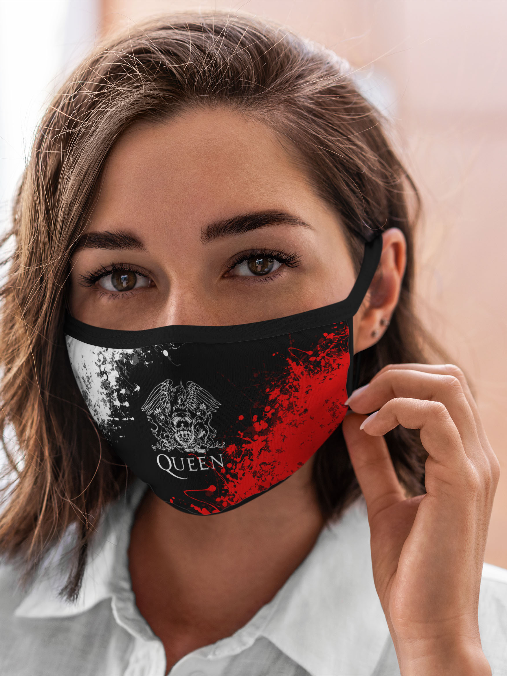 

Многоразовая маска унисекс Burnettie Queen Queen., Разноцветный, Queen Queen.