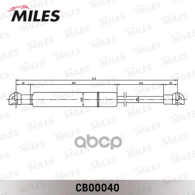 

Амортизатор Volvo Xc90 I 02>14 Miles CB00040