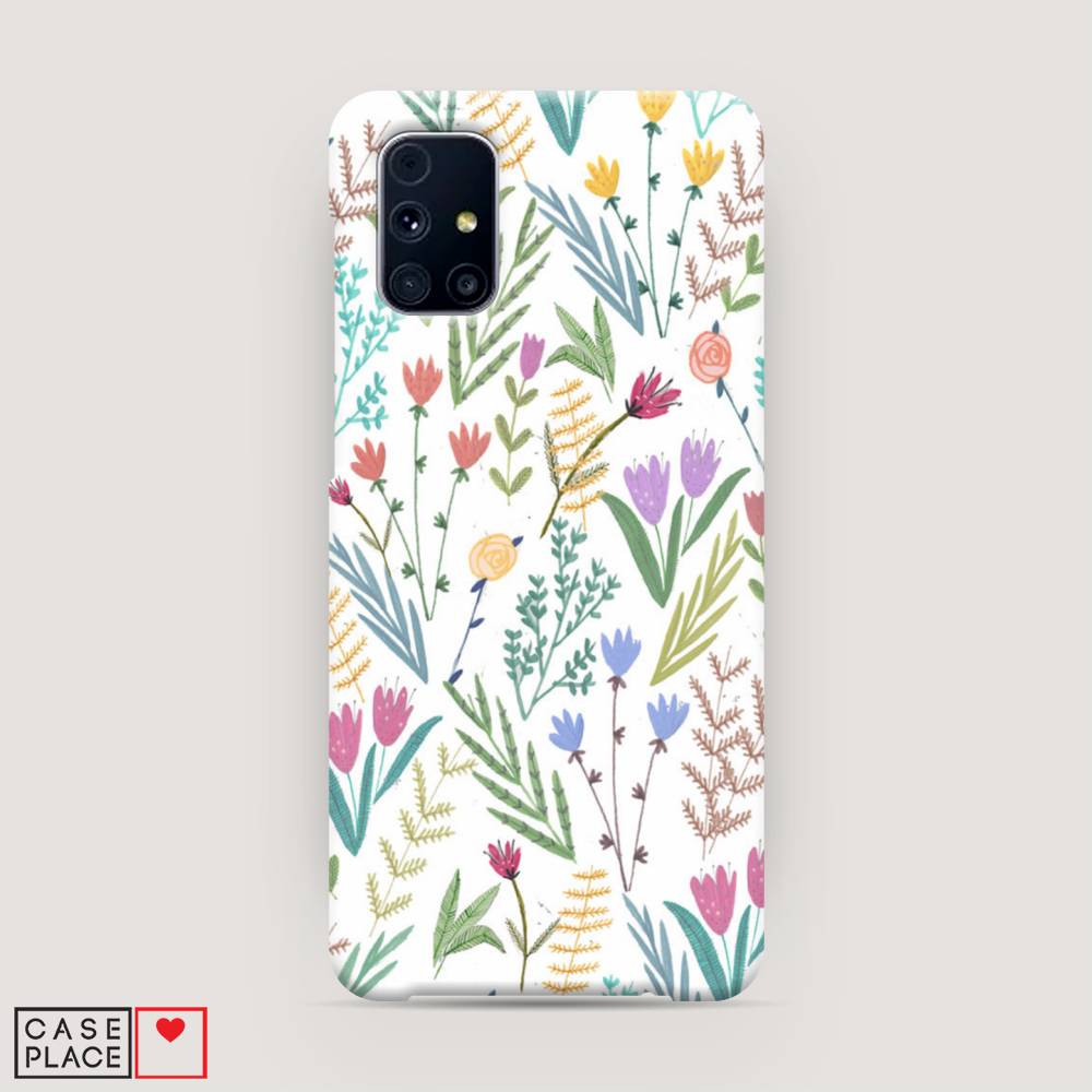 

Чехол Awog "Полевые цветы рисунок" для Samsung Galaxy M31s, 2101420-6