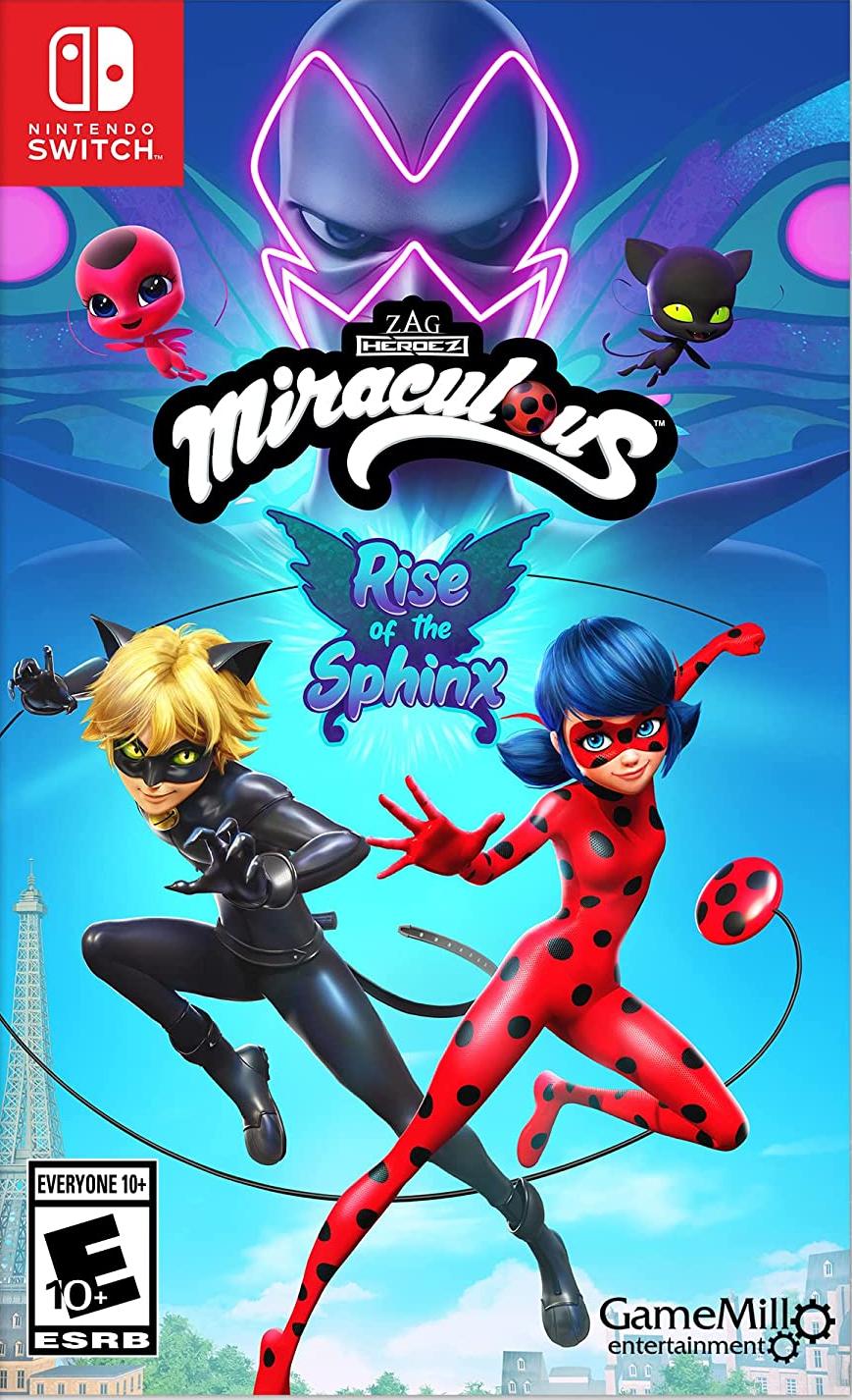 Игра Miraculous: Rise of the Sphinx (Nintendo Switch, полностью на иностранном языке)