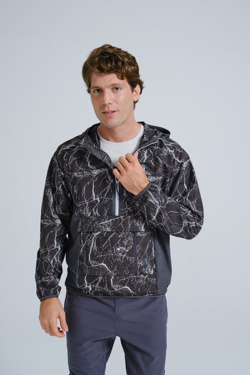 

Анорак мужской Anta Robert Geller 852337620 черный 3XL, Robert Geller 852337620