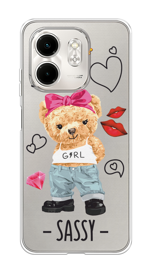 

Чехол на Infinix Smart 9/Hot 50i Sugar Mommy, Голубой;белый;розовый, 3106750-1
