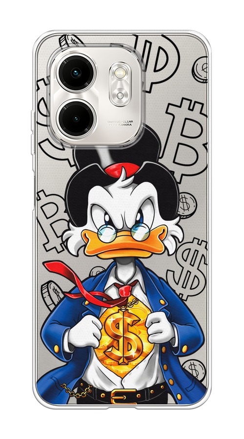 

Чехол на Infinix Smart 9/Hot 50i Scrooge Goldman, Черный;белый;синий, 3106750-1