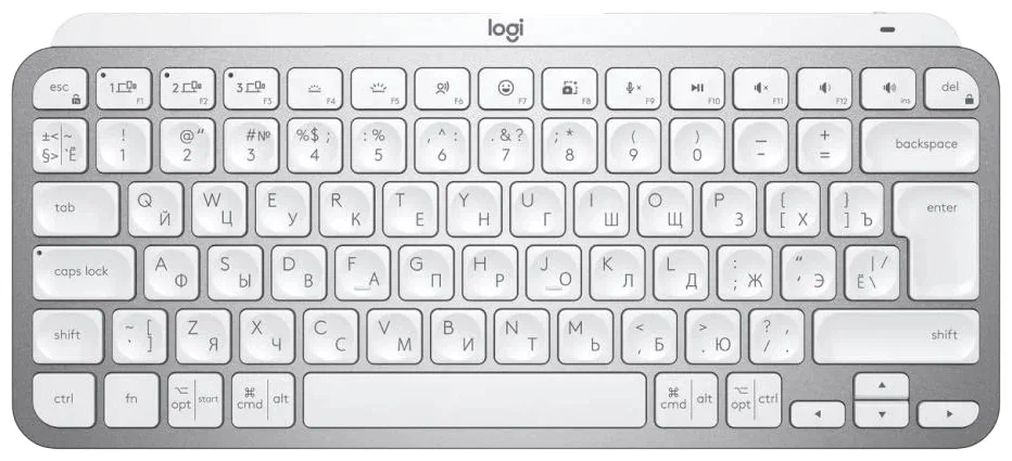 Беспроводная клавиатура Logitech MX Keys Mini White (920-010502)
