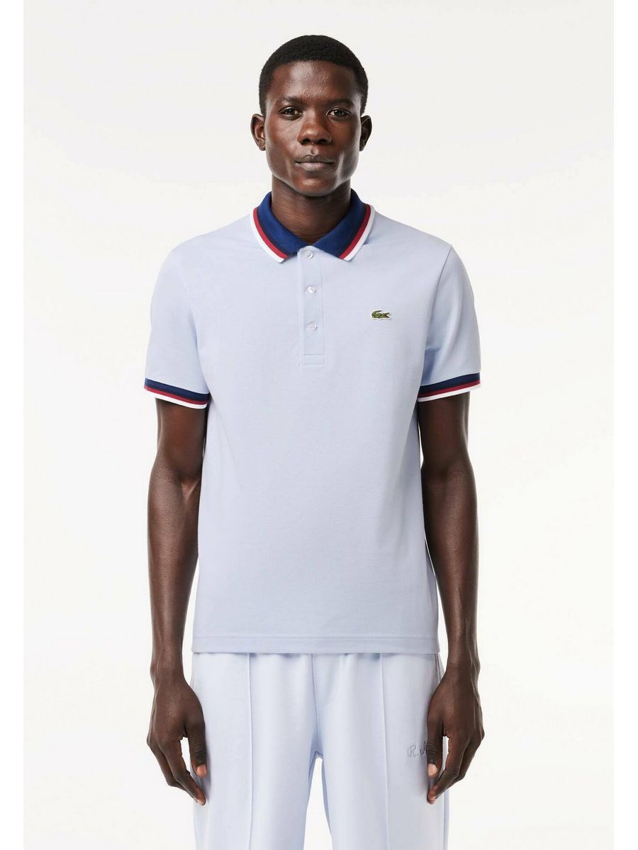 

Футболка мужская Lacoste LA222P0BR синяя XS, Синий, LA222P0BR