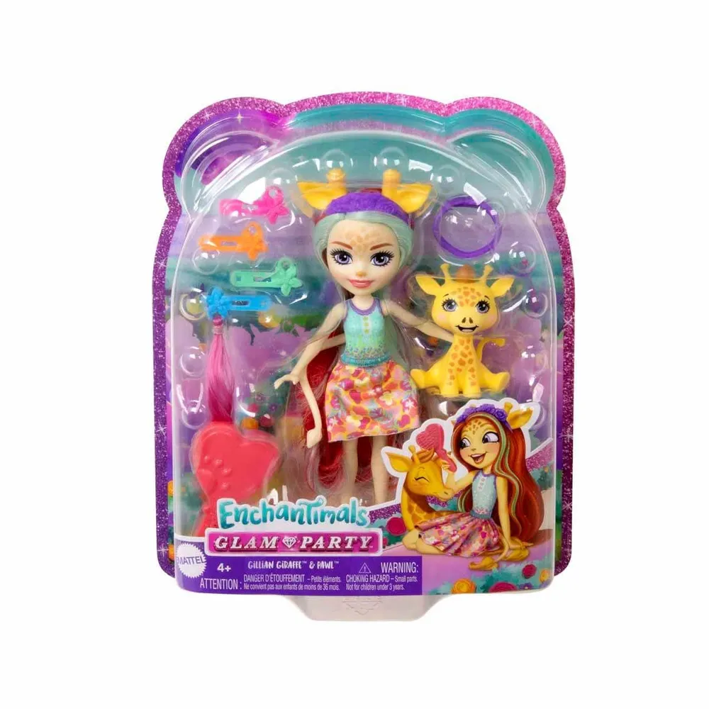 

Кукла Enchantimals Жираф Гламурная вечеринка HNV29