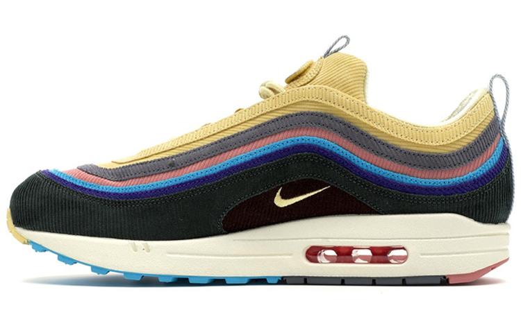 

Кроссовки унисекс Nike Sean Wotherspoon x Nike Air Max 97 черные 42.5 EU, Черный, Sean Wotherspoon x Nike Air Max 97