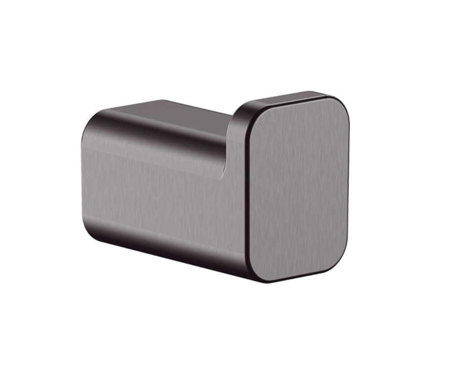 

Крючок Hansgrohe AddStoris, шлифованный чёрный хром (41742340), Черный