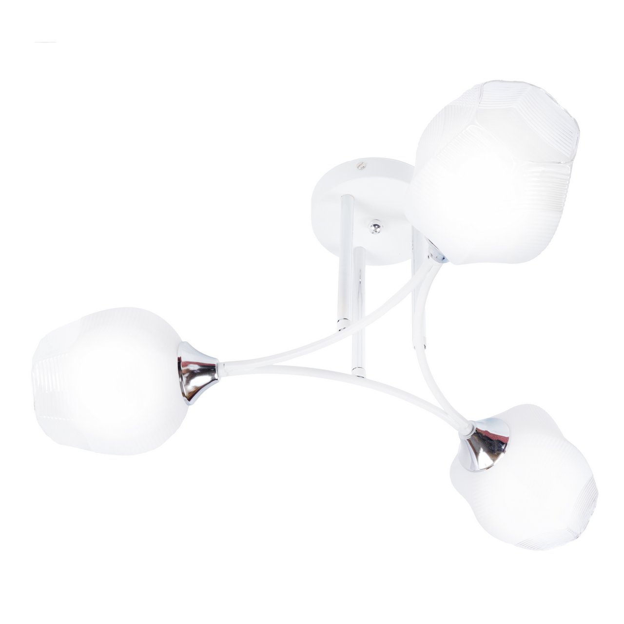 

Люстра IMEX потолочная 3x60Вт E27 MD.4881-3-S WH+CH