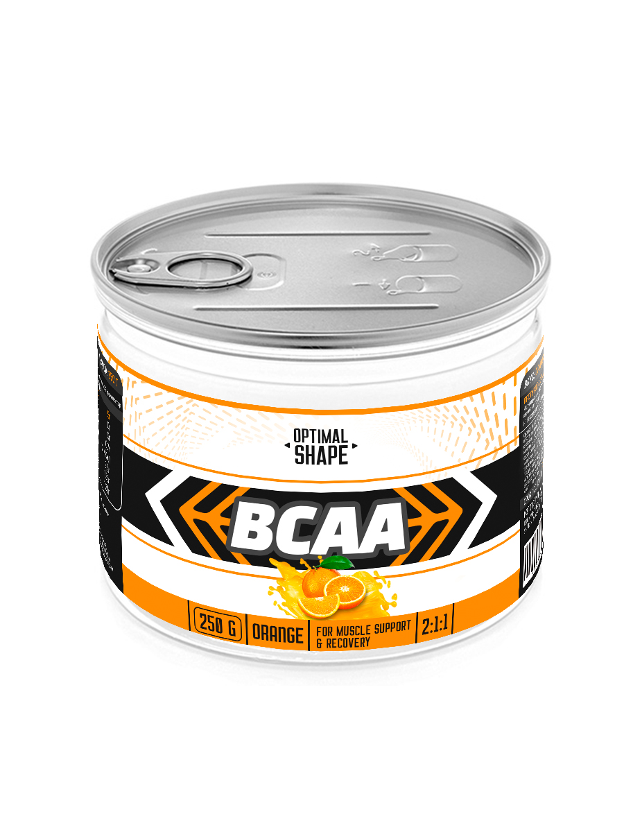 Аминокислоты Optimal Shape BCAA Апельсин 250г