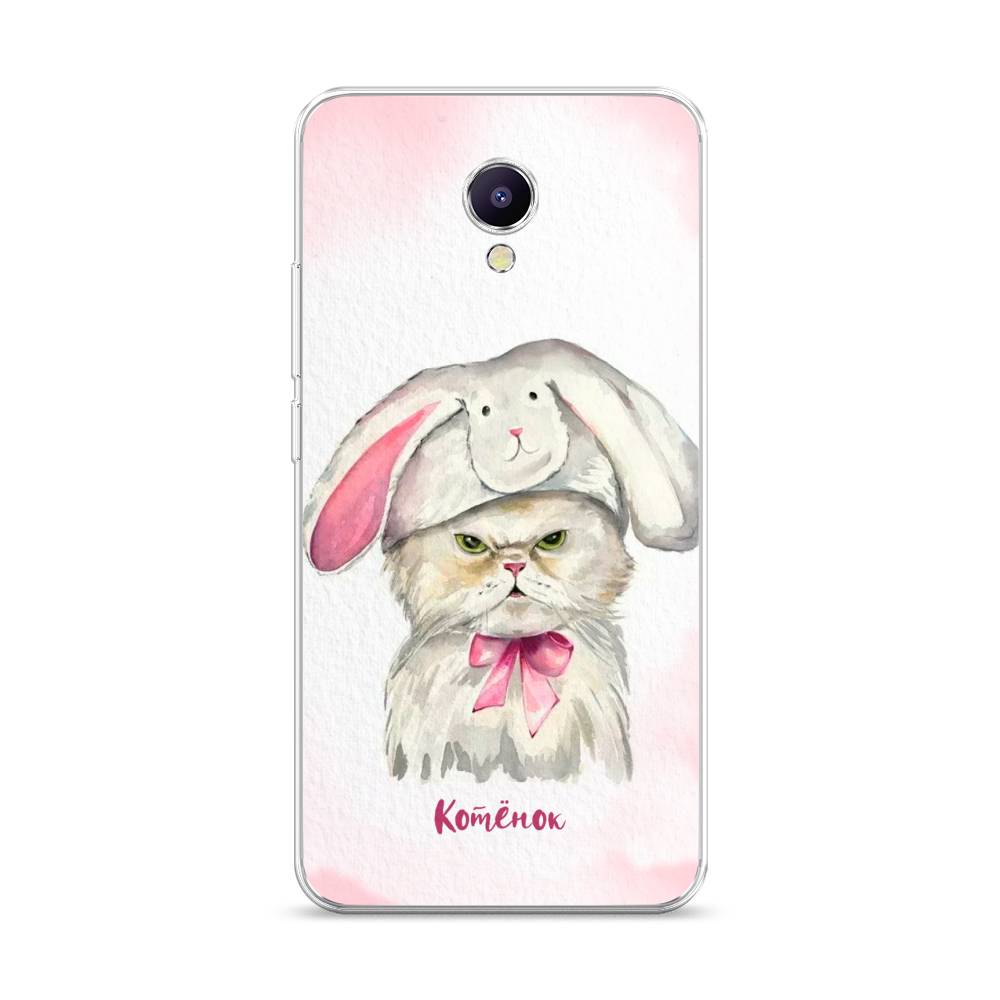 

Чехол на Meizu M5 Note "Мой котёнок", Розовый;серый, 71650-1