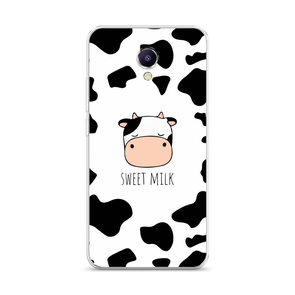 

Чехол на Meizu M5 Note "Sweet milk", Розовый;белый;черный, 71650-1