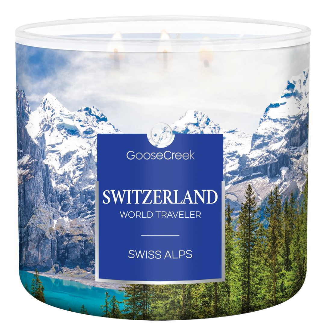 

Ароматическая свеча Goose Creek Swiss Alps (Швейцарские альпы) 411г, 408757