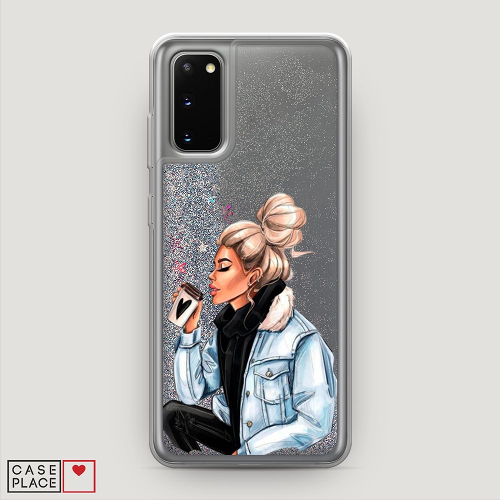 

Чехол Awog на Samsung Galaxy S20 "Cute girl", Разноцветный, 29291-1