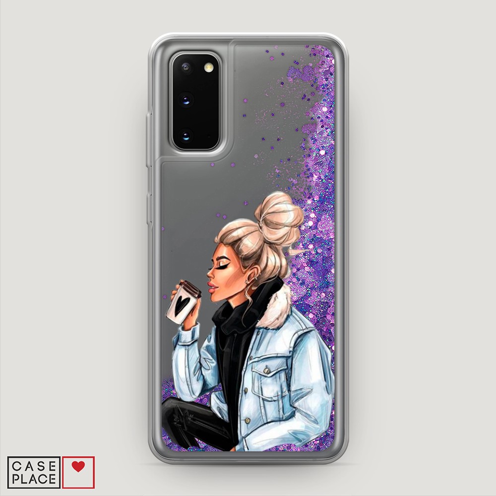 

Чехол Awog на Samsung Galaxy S20 "Cute girl", Разноцветный, 29292-1