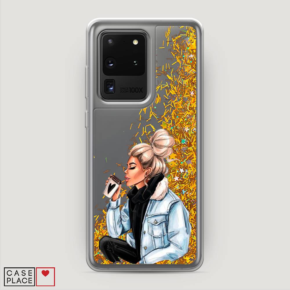 

Чехол Awog на Samsung Galaxy S20 Ultra "Cute girl", Разноцветный, 29490-1