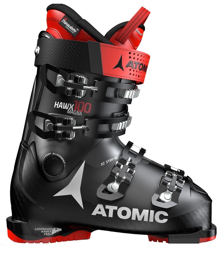 фото Горнолыжные ботинки atomic hawx magna 100 2021 black/red, 30 см