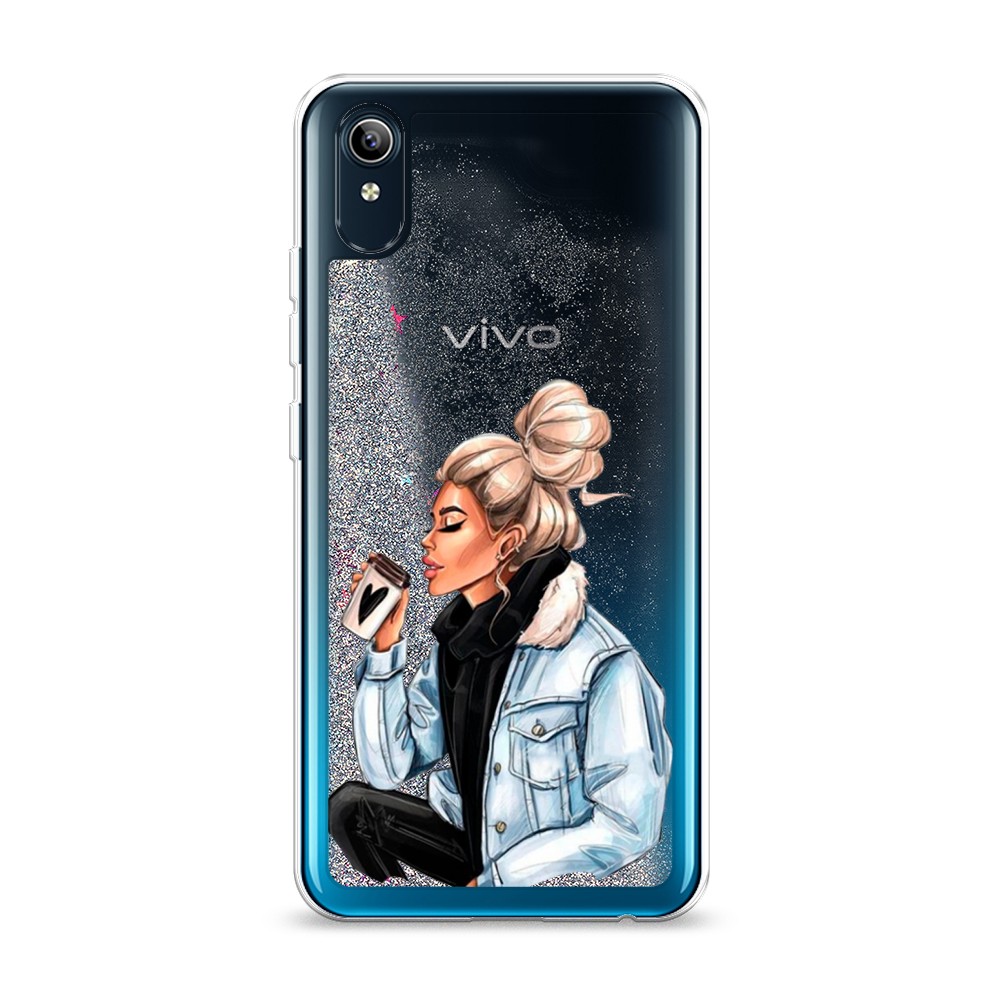 

Чехол Awog на Vivo Y91c/Y1s "Cute girl", Разноцветный, 262891-1