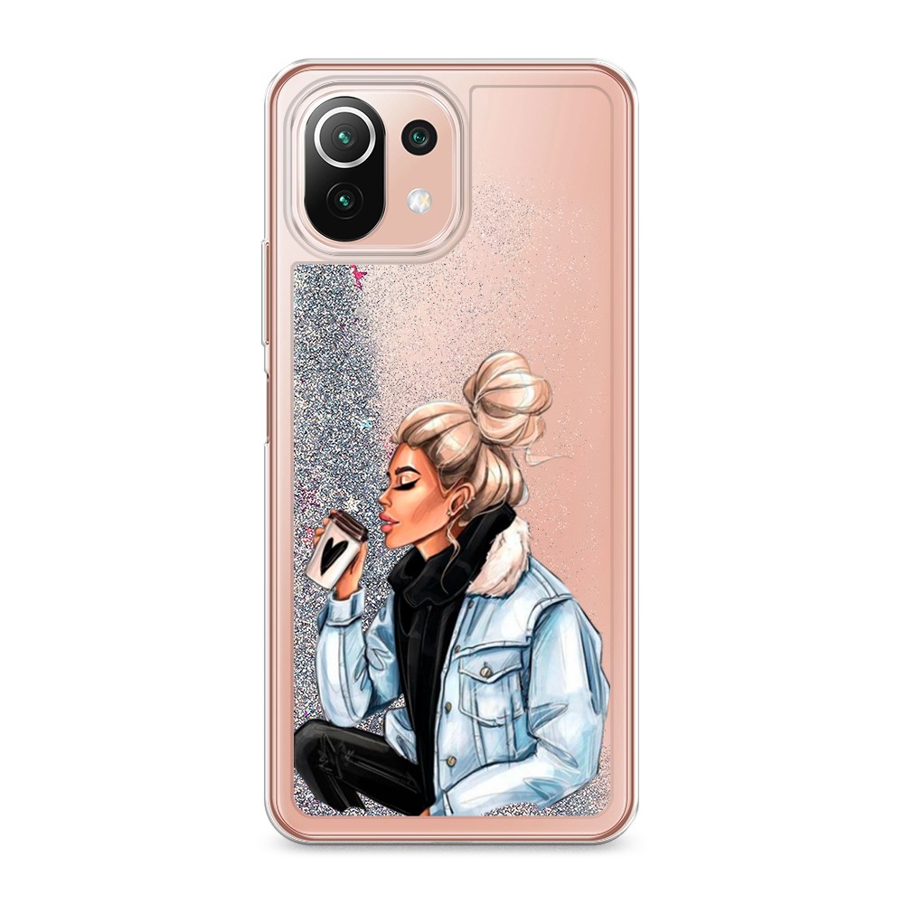 

Чехол Awog на Xiaomi Mi 11 Lite/5G NE "Cute girl", Разноцветный, 311791-1
