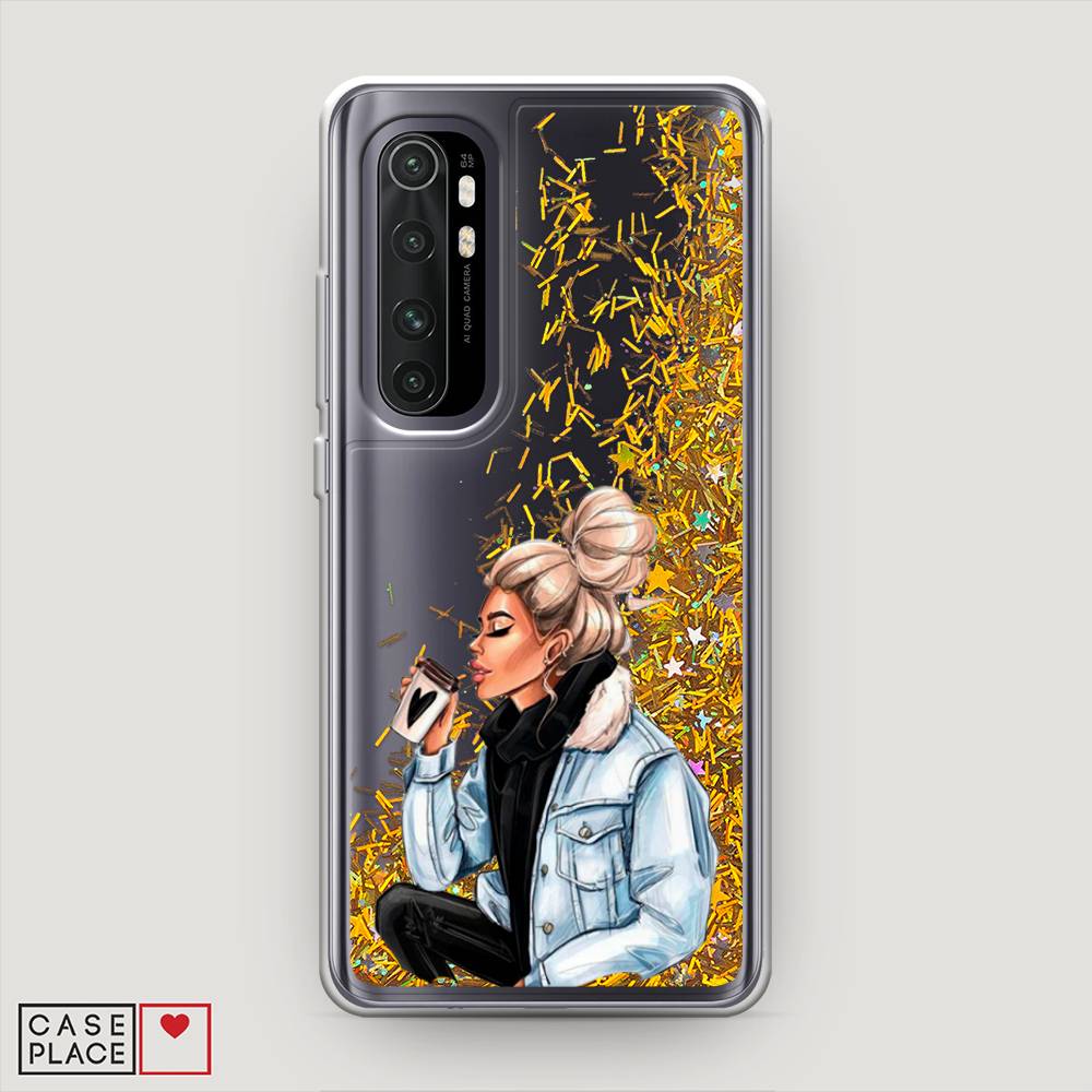 

Чехол Awog на Xiaomi Mi Note 10 Lite "Cute girl", Разноцветный, 38490-1