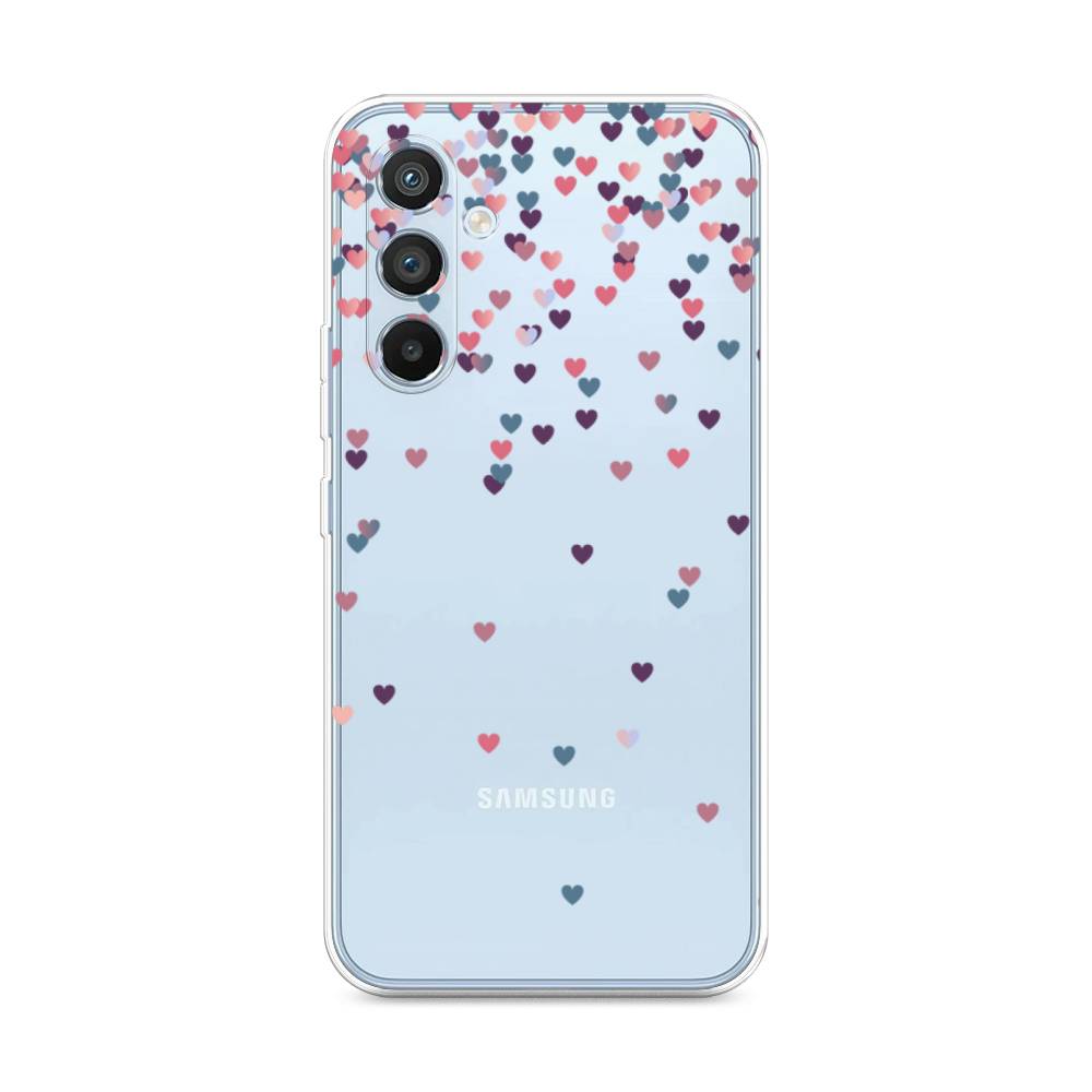 

Чехол на Samsung Galaxy A54 5G Посыпка сердечки, Розовый;фиолетовый, 2107750-3