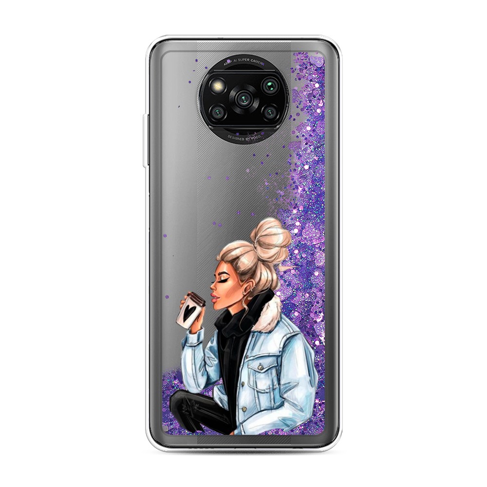 

Чехол Awog на Poco X3/X3 Pro "Cute girl", Разноцветный, 310692-1