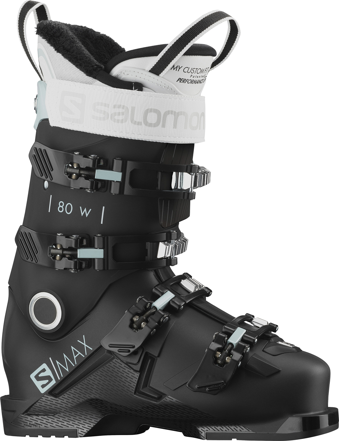 фото Горнолыжные ботинки salomon s/max 80 w 2022 black, 25 см