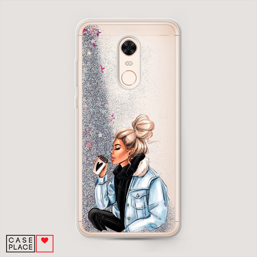 

Чехол Awog на Xiaomi Redmi 5 Plus "Cute girl", Разноцветный, 33191-1