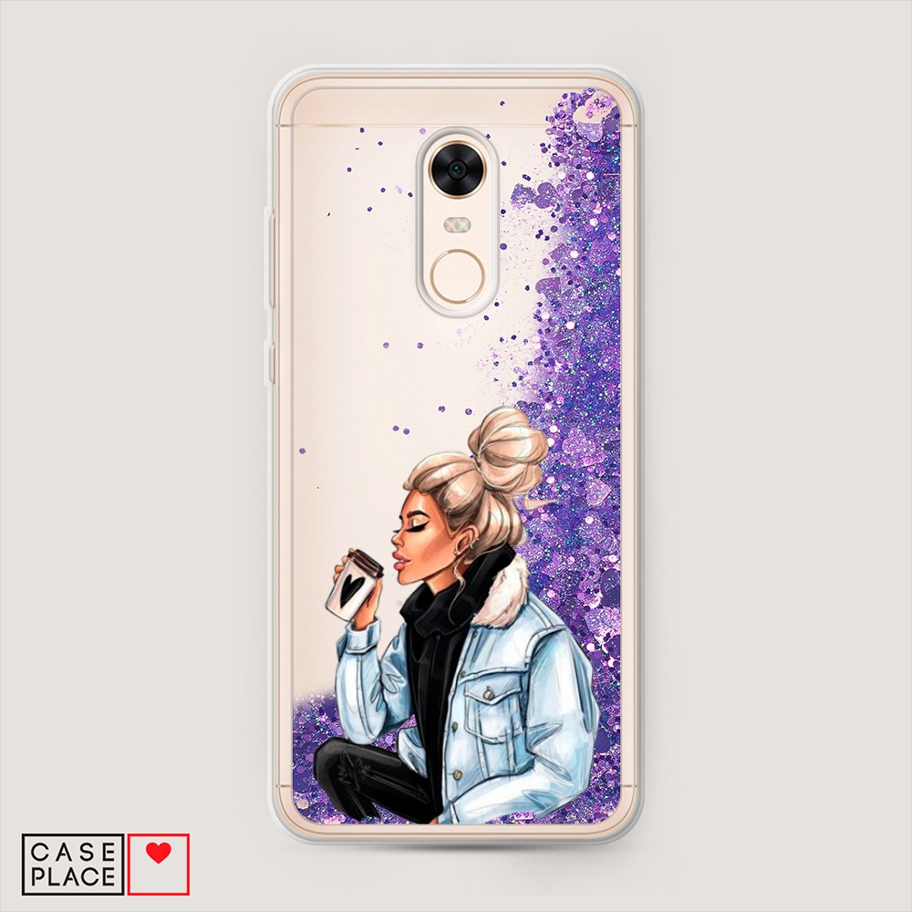 

Чехол Awog на Xiaomi Redmi 5 Plus "Cute girl", Разноцветный, 33192-1