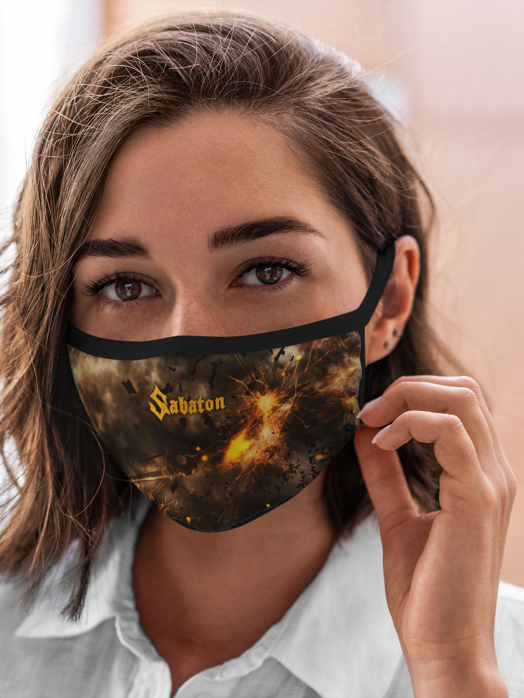 

Многоразовая маска унисекс Burnettie Sabaton, Разноцветный, Sabaton