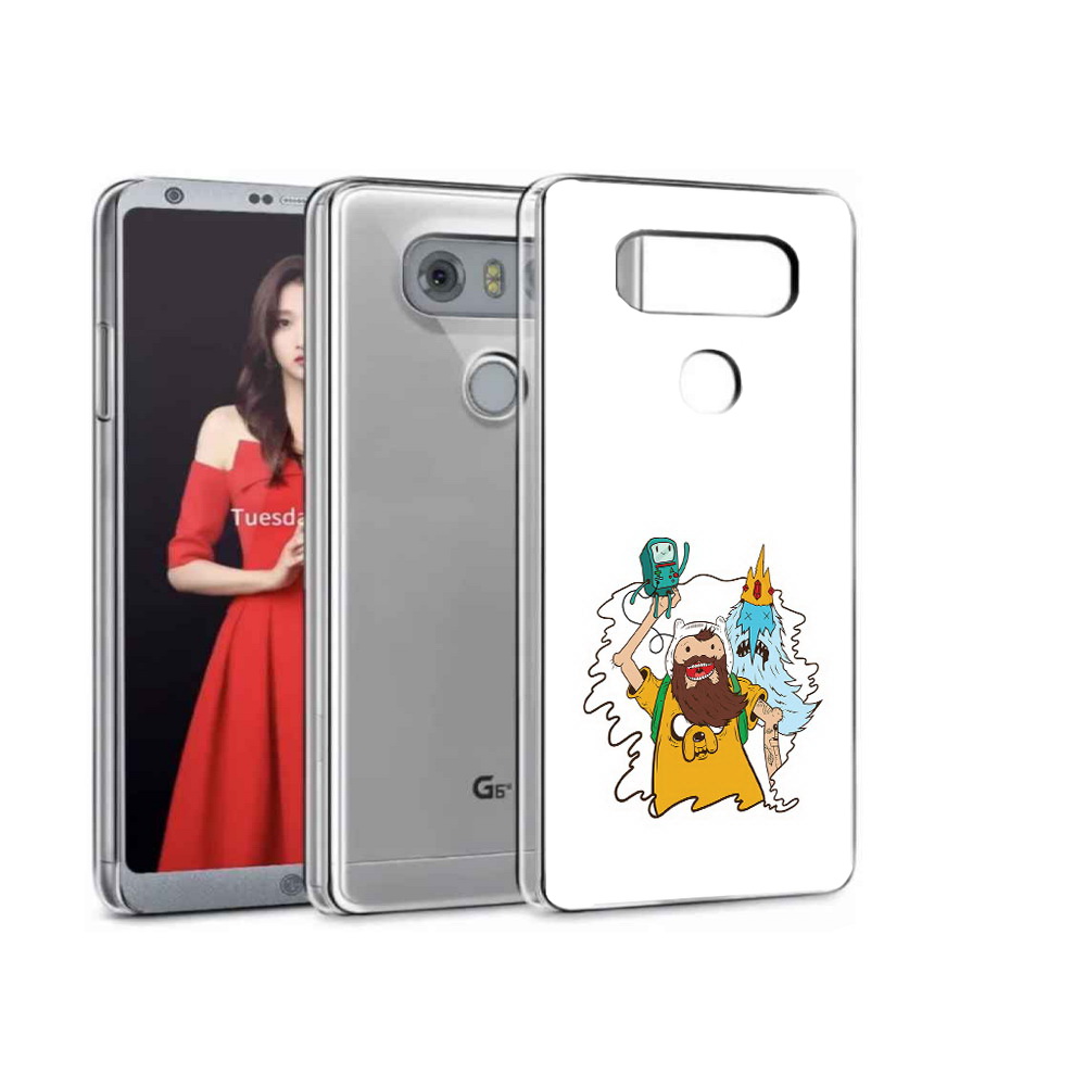 

Чехол MyPads Tocco для LG G5 время приключений старый Финн, Прозрачный, Tocco