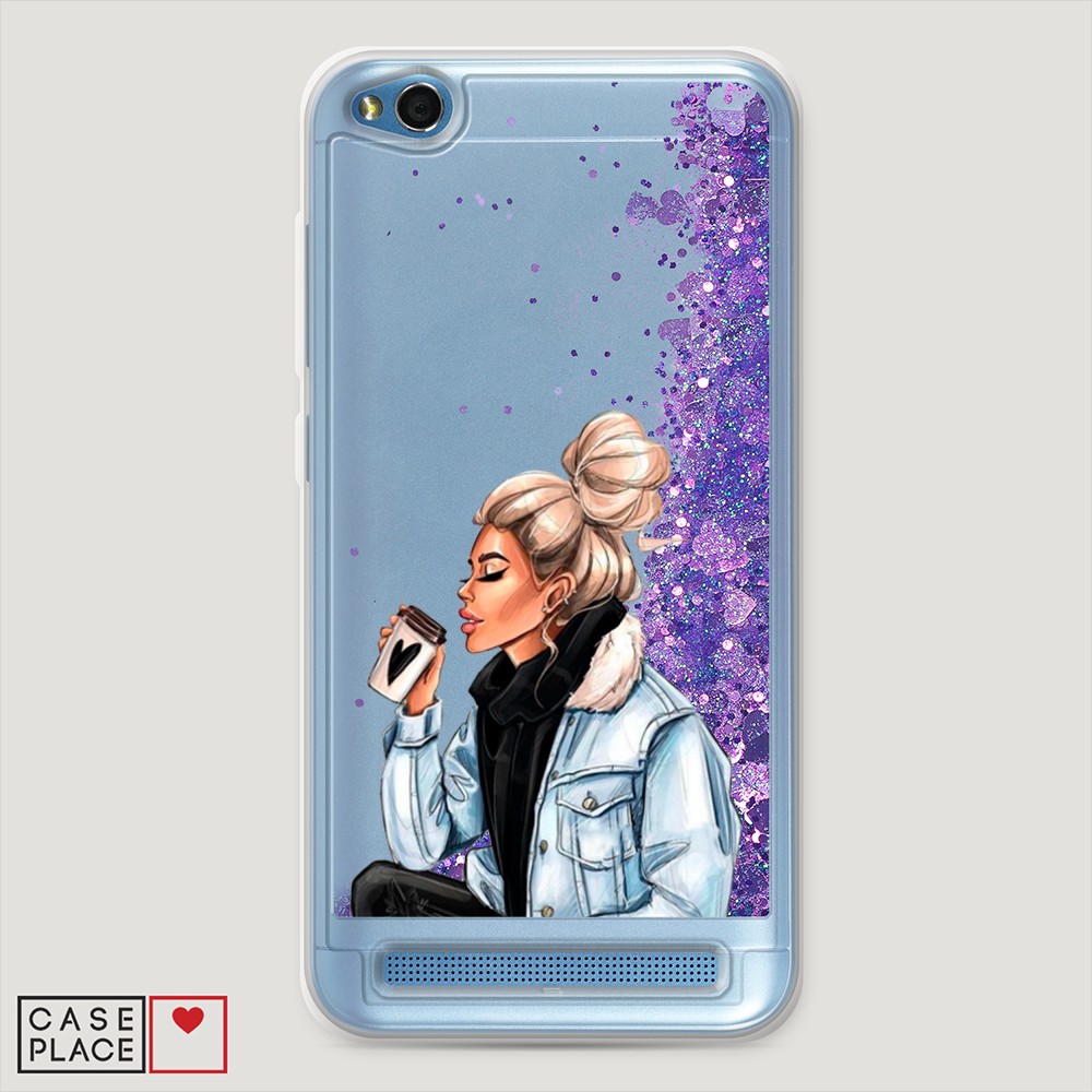 

Чехол Awog на Xiaomi Redmi 5A "Cute girl", Разноцветный, 32892-1