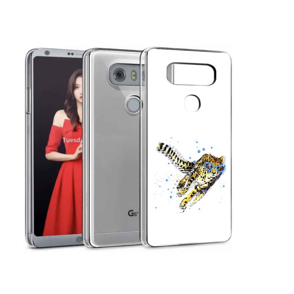 

Чехол MyPads Tocco для LG G5 гепард в очках, Прозрачный, Tocco