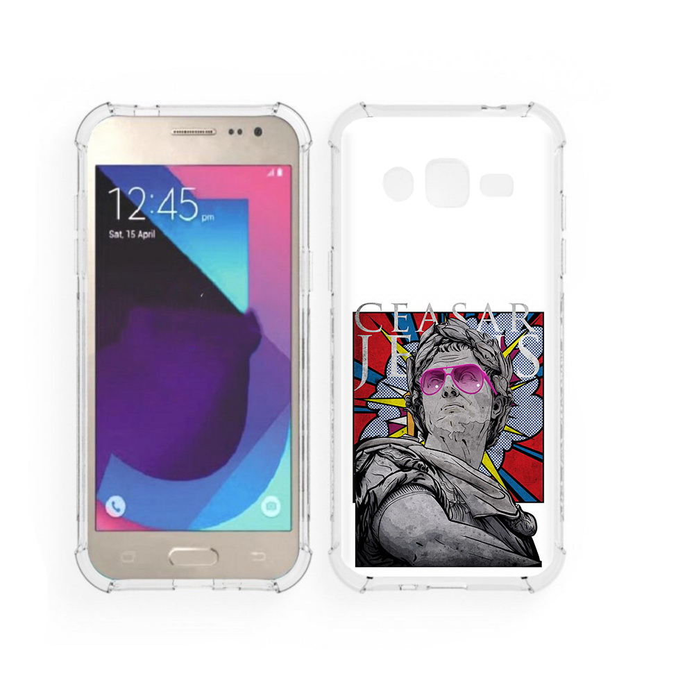 

Чехол MyPads Tocco для Samsung Galaxy J2 крутая статуя свободы (PT226924.572.423), Прозрачный, Tocco