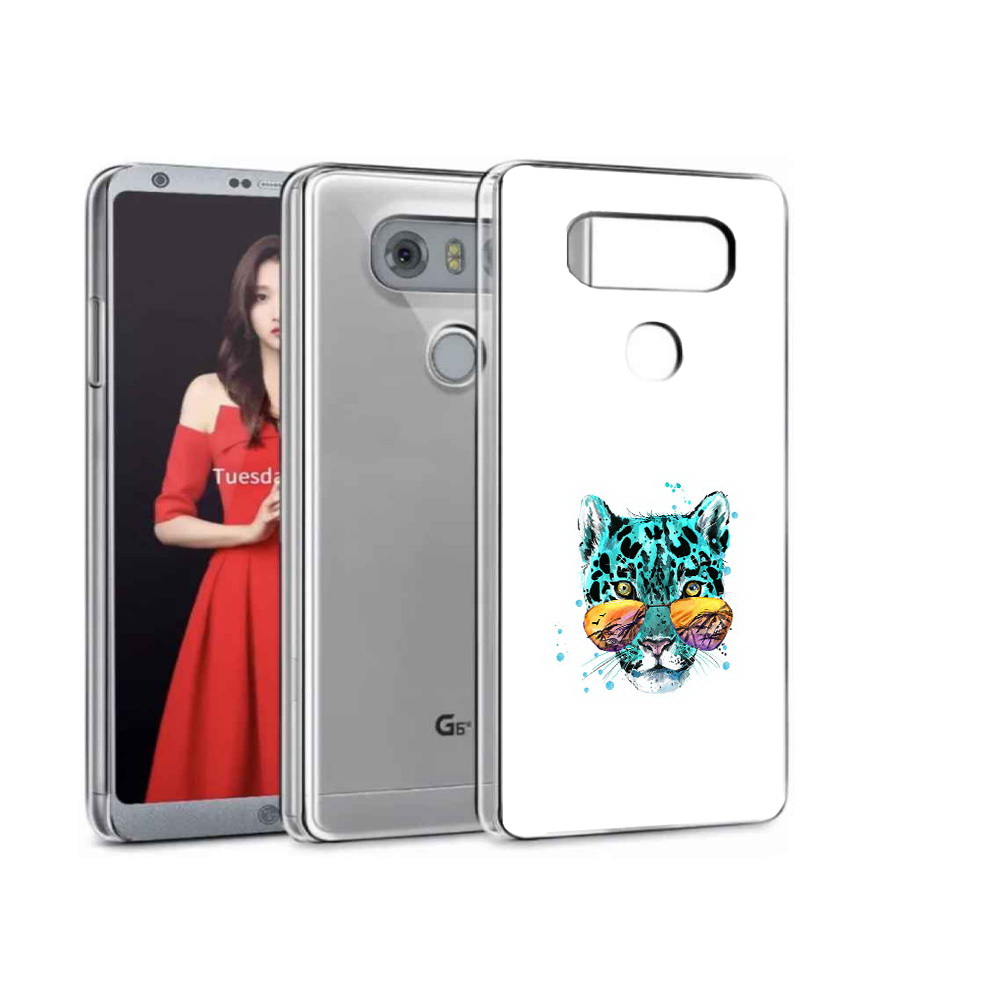 

Чехол MyPads Tocco для LG G5 голубой лео, Прозрачный, Tocco