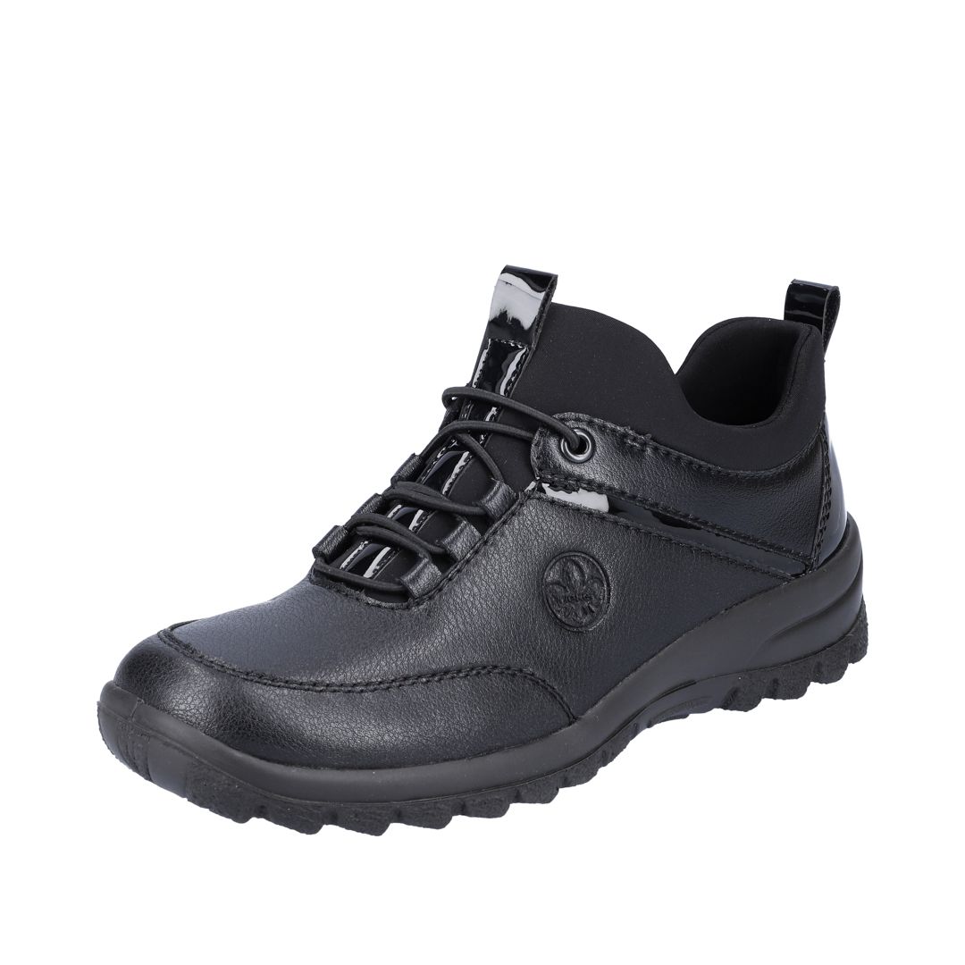 

Кроссовки женские Rieker L7176/00 черные 38 RU, Черный, L7176/00