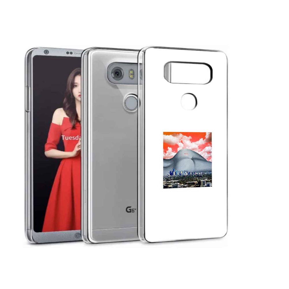 

Чехол MyPads Tocco для LG G5 город с девушкой на фоне, Прозрачный, Tocco