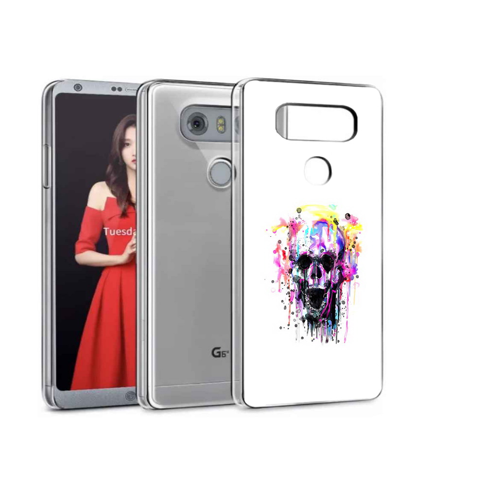 

Чехол MyPads Tocco для LG G5 граффити череп, Прозрачный, Tocco