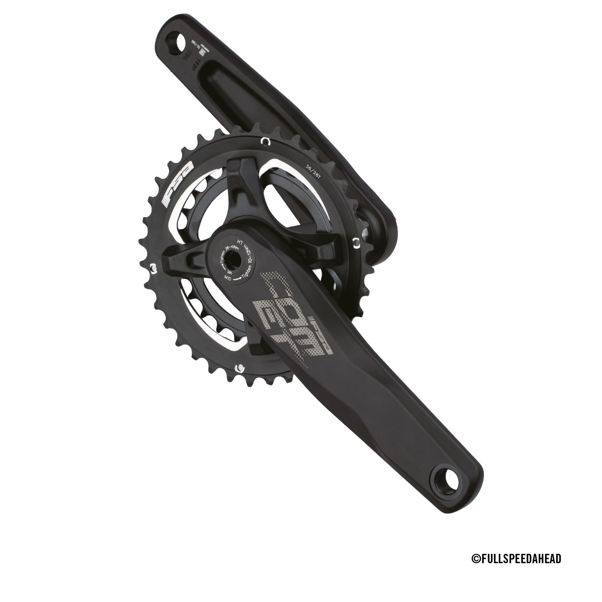 

Система FSA MTB Comet M/EXO 36x26T 175mm, Черный