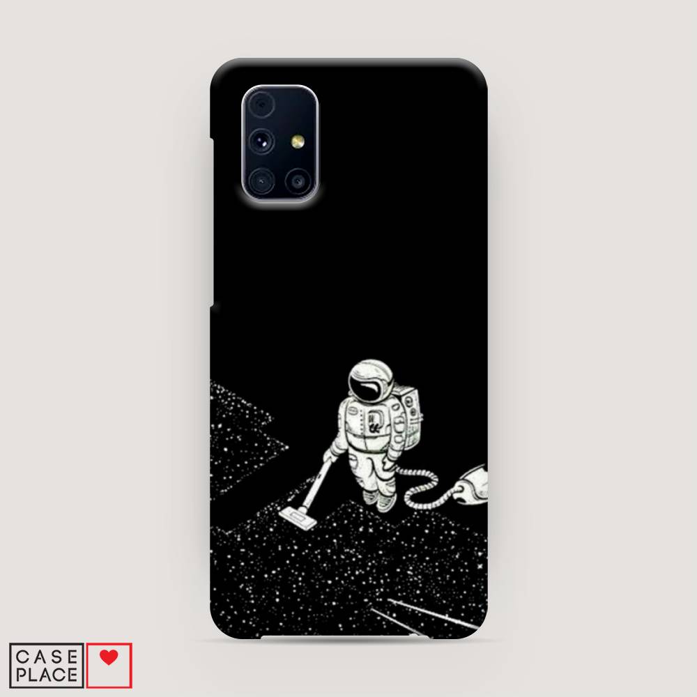 фото Чехол awog "космонавт с пылесосом" для samsung galaxy m31s