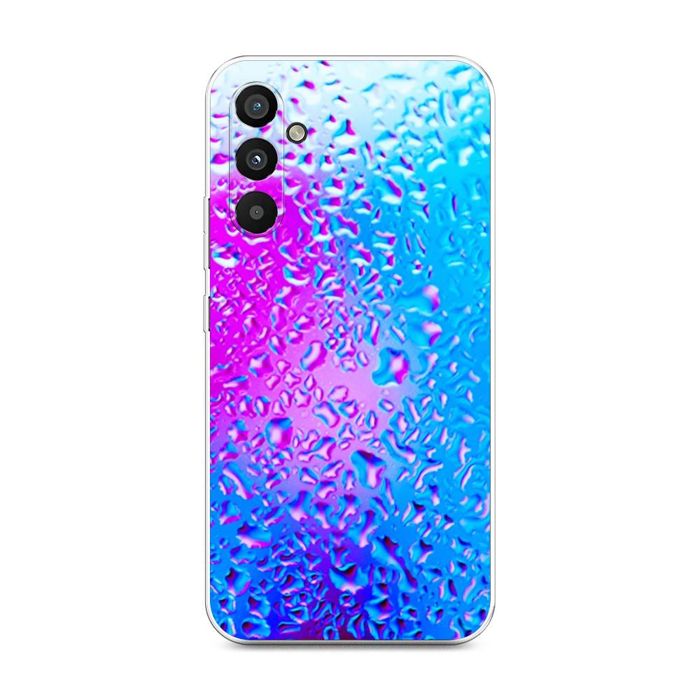 

Чехол на Samsung Galaxy A34 5G Капли на стекле, Бирюзовый;розовый, 2107850-3