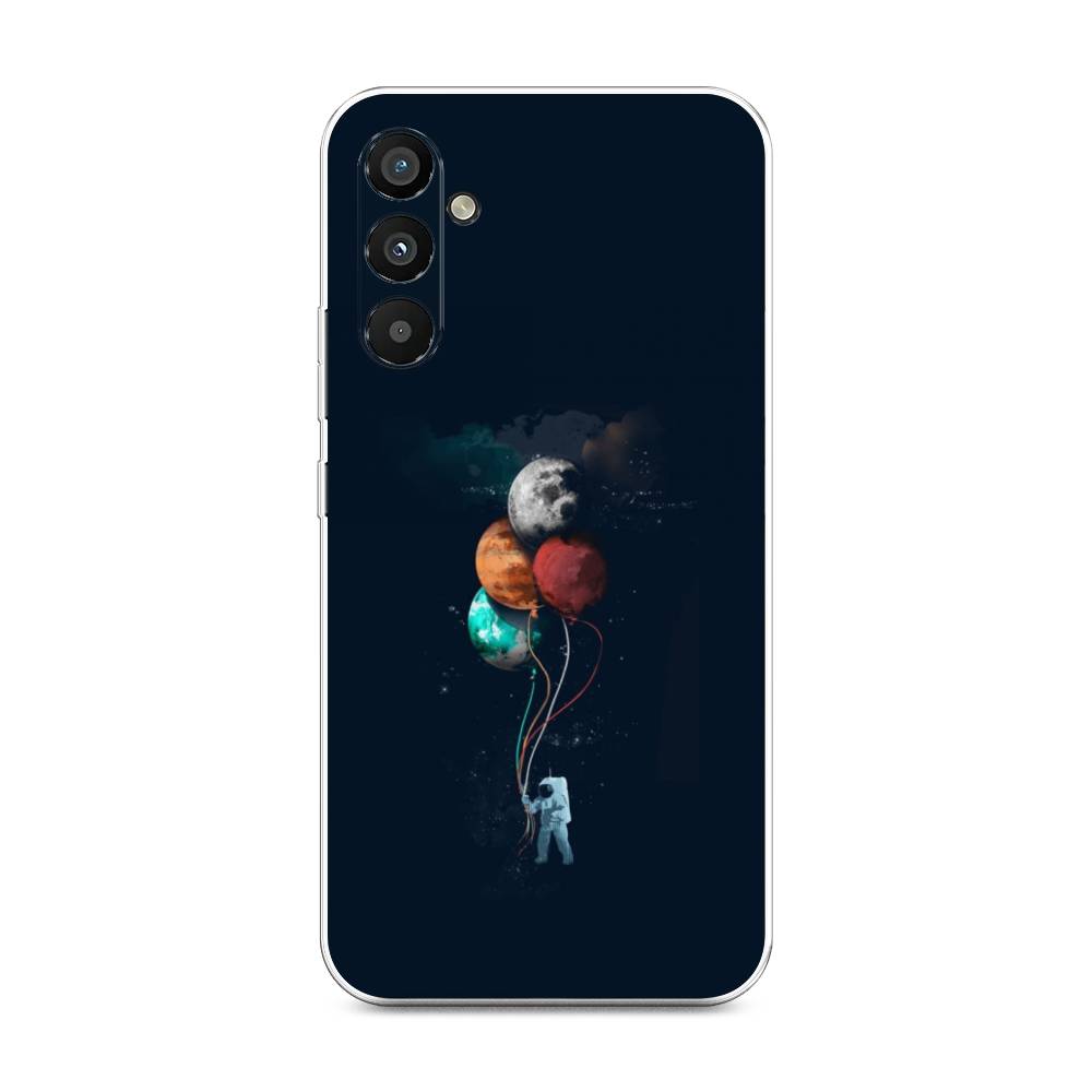 

Чехол на Samsung Galaxy A34 5G Космонавт с шариками, Разноцветный, 2107850-4