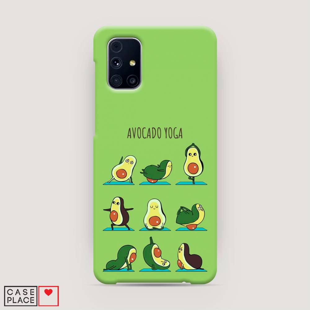 

Чехол Awog "Авокадо йога" для Samsung Galaxy M31s, 2101420-7