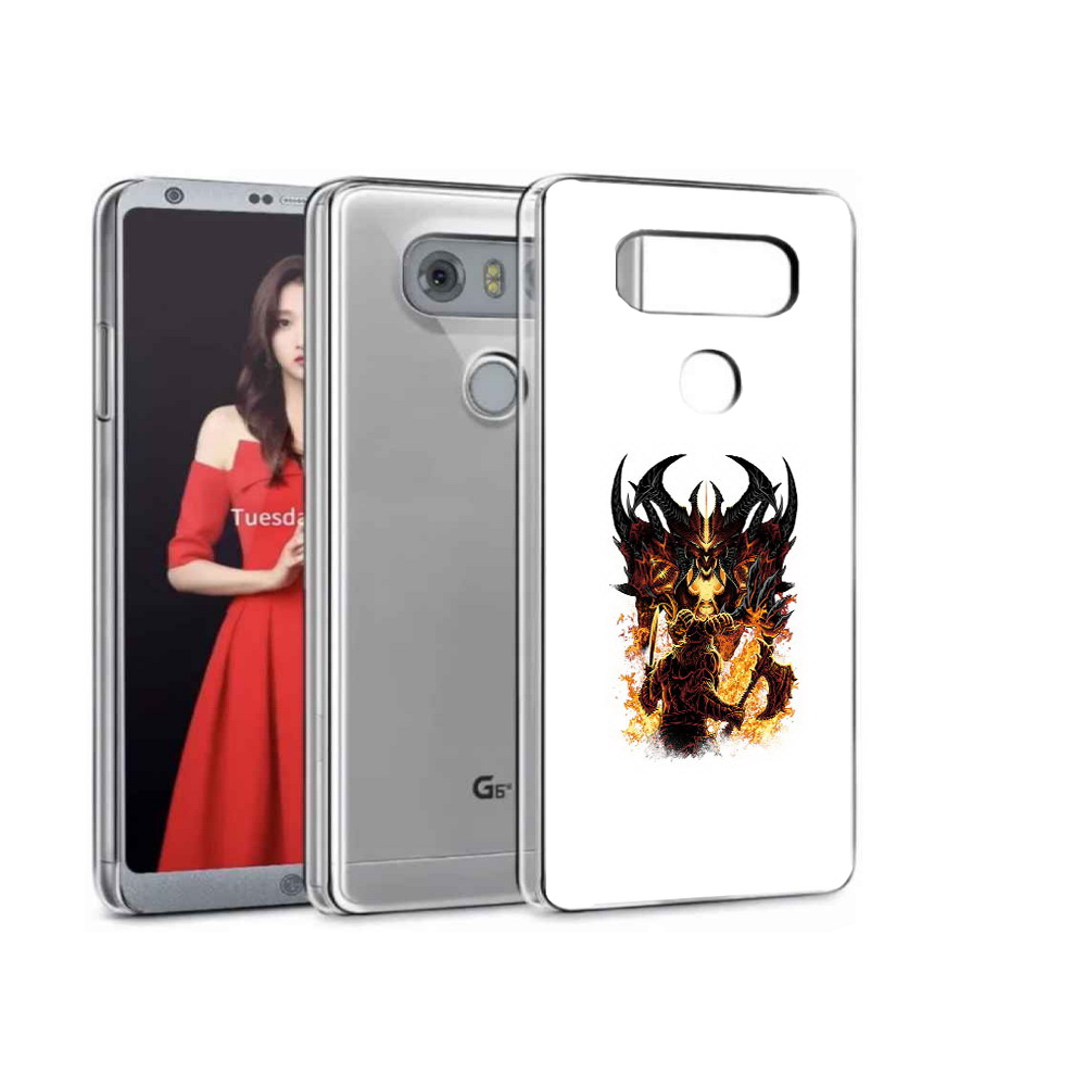 

Чехол MyPads Tocco для LG G5 демон shadow fiend, Прозрачный, Tocco