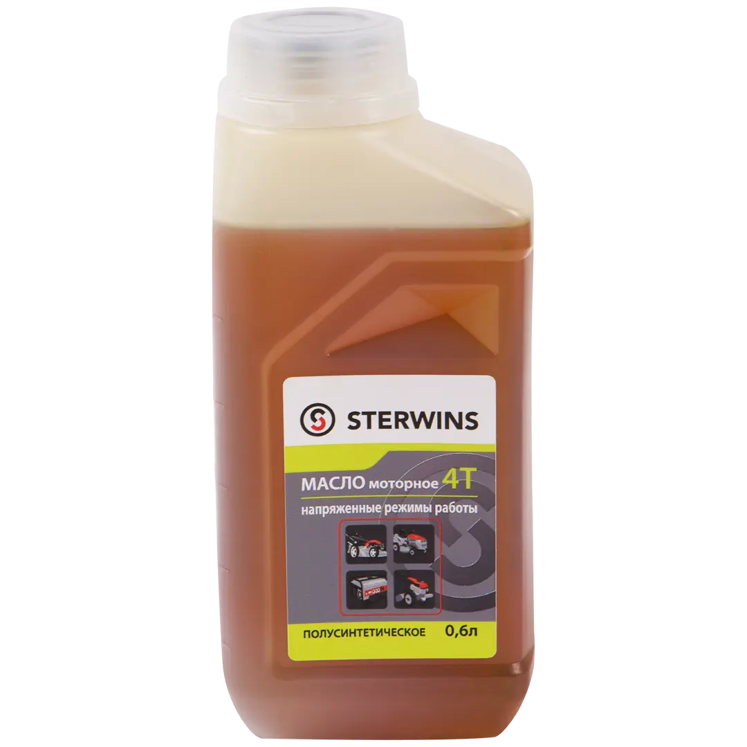 Масло моторное 4Т Sterwins 10W-40 полусинтетика 0.6 л набор насадок к форсункам в дизельных двигателях yato