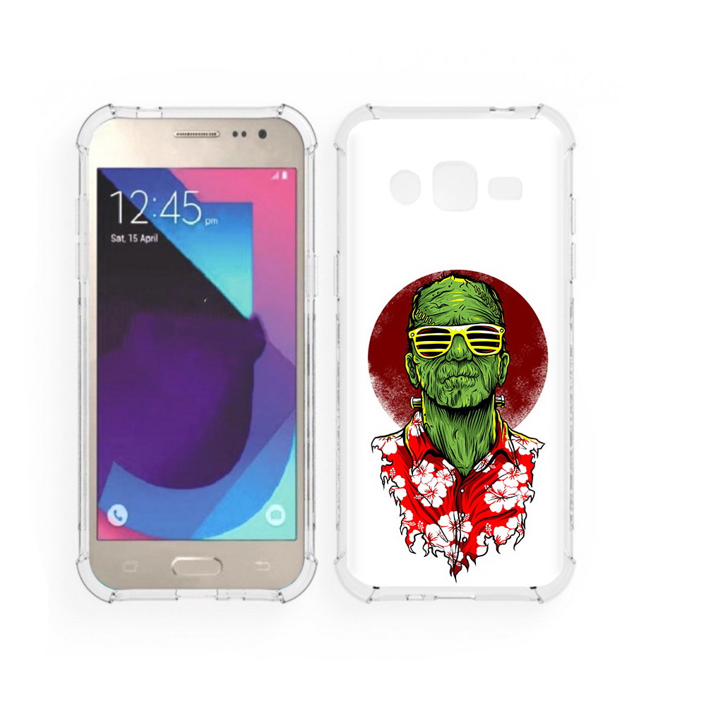 

Чехол MyPads Tocco для Samsung Galaxy J2 крутой зеленый мужчина в очках (PT226924.572.424), Прозрачный, Tocco