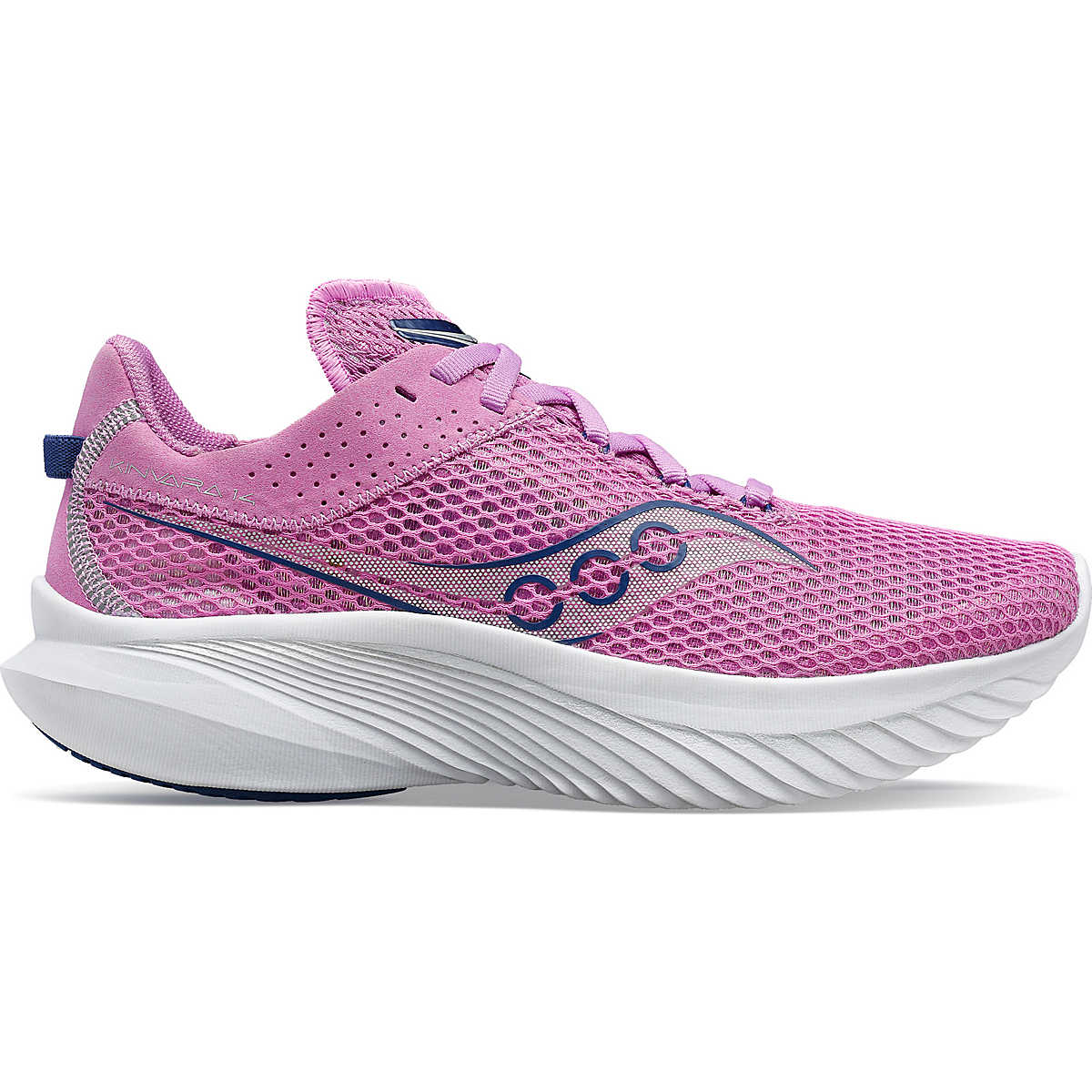 

Кроссовки женские Saucony Kinvara 14 S10823-36 розовые 37.5 RU, Розовый, Kinvara 14