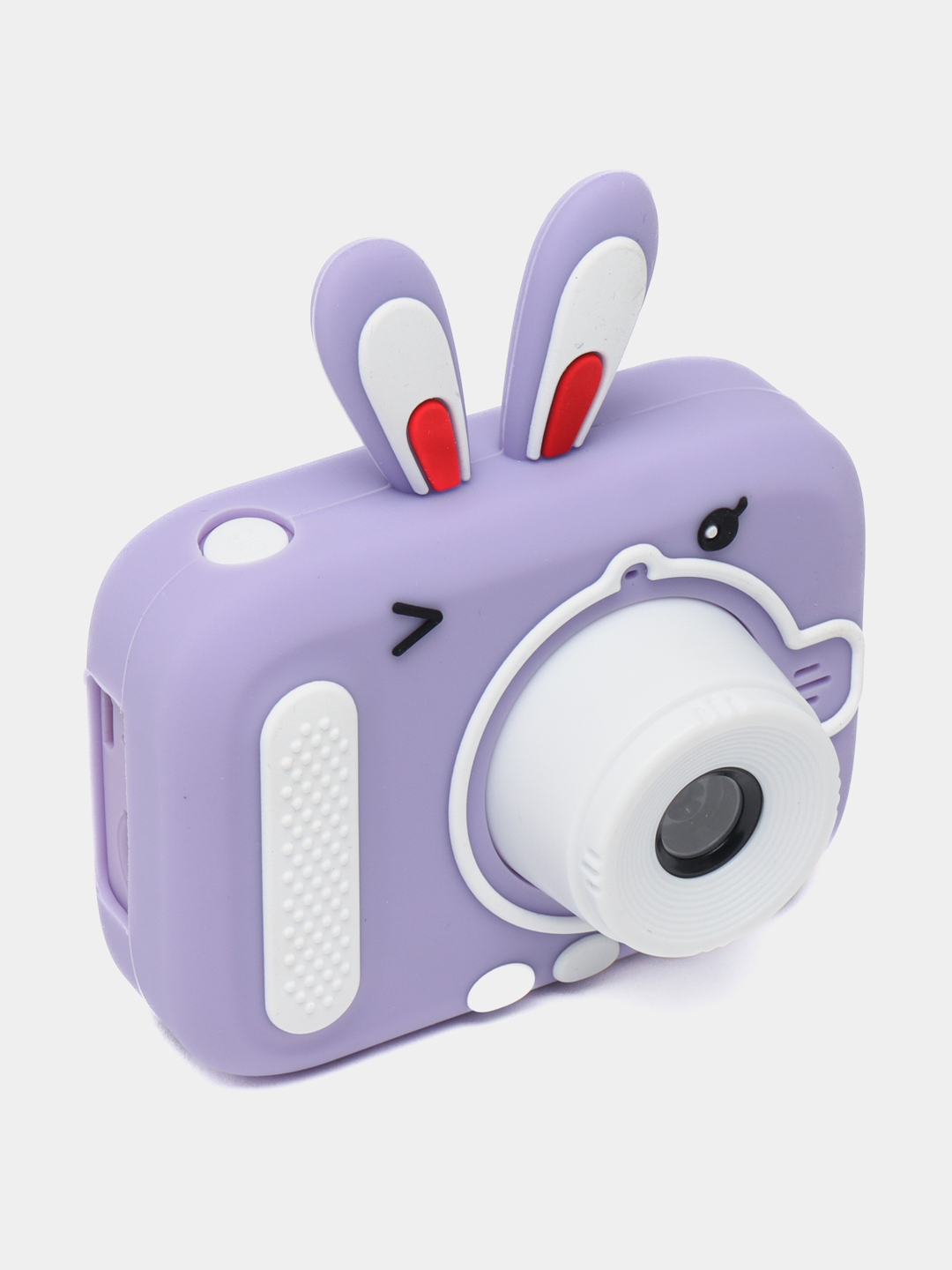 Мини-камера детская цифровая портативная, 2000 Вт, фиолетовый зайчик